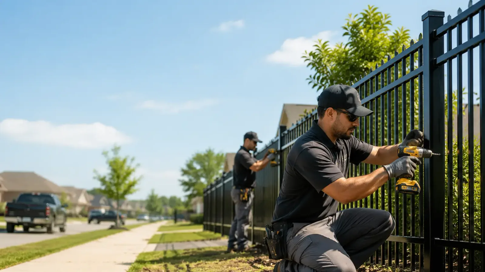 Metal Fence Installation in Adrian, MI